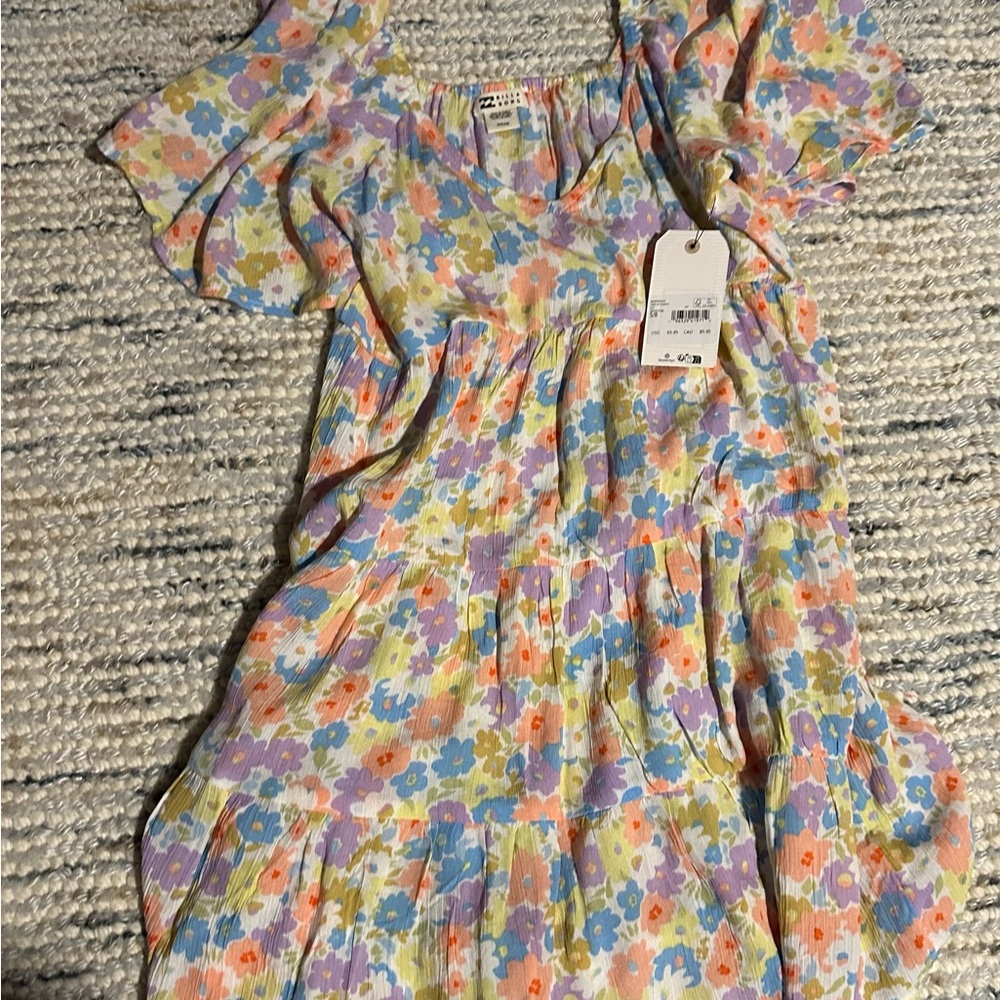 Billabong Women's Floral Dress - Multicolor Charm